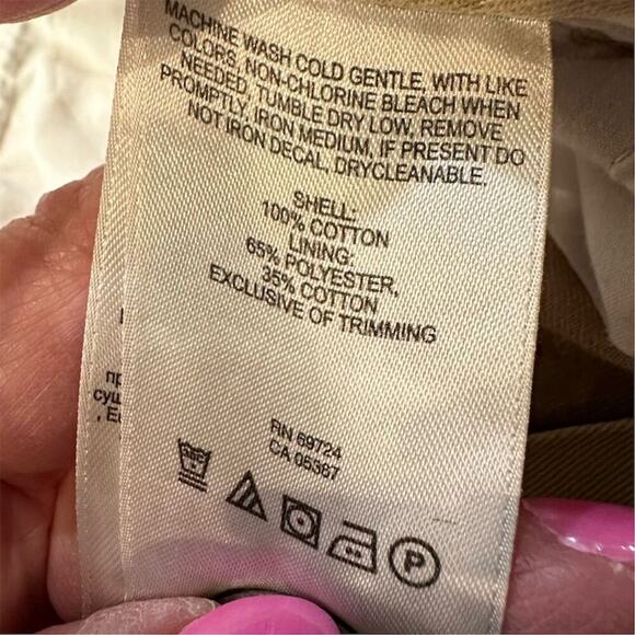 Columbia Men's Cargo Shorts 36W Beige Omni-Shade Sun Protection Casual - Picture 6 of 9